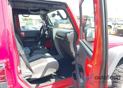 2008 Jeep Wrangler Unlimited X from USA, damaged, VIN 1J4GA391X8L507744